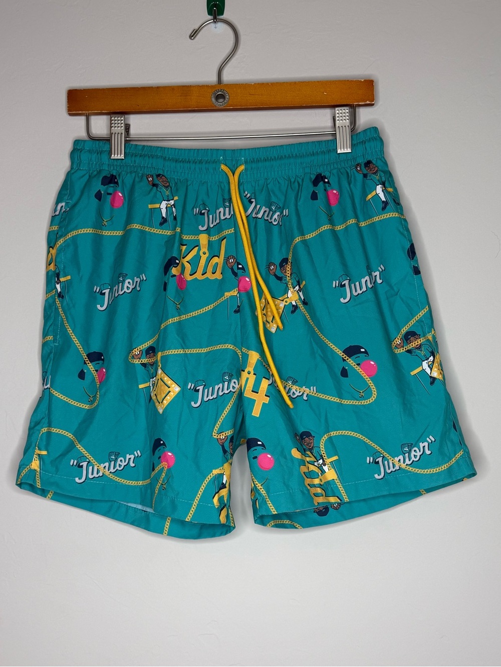 Baseballism junior “kid” Griffey Jr swim trunks shorts size medium